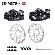 Shimano BR-M375/TX805วิศวกรรมดิสก์เบรกคาลิปเปอร์ Acera Alivio Deore ด้วยแผ่นเรซินคาลิปเปอร์ G3 RT26 