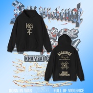Hamzat Chimayev Hoodie Wins UFC 319 Cotton Comfortable To Wear Round Neck Not Faded Printed Pattern 