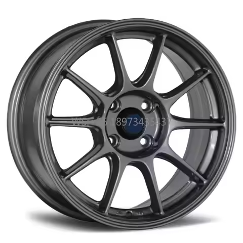 15-18 Inch YXQ Cast Alloy Wheels 4x100 5x112 5x114.3 PCD Multi Spoke Deep Concave Silver Black Sport