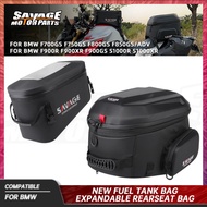 For BMW F900GS F900XR F900R Tank Bag Waterproof S1000R/XR Tail Bags Expandable 20-32.5L Helmet Bag M