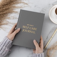 ROTUR Five-minute Journal, A5 English Version Gratitude Journal, Self-Care Notebook Happiness Cloth 