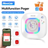 MeeGoo Smart SOS Bell Calling Emergency Alarm Button System for Elderly Wireless Caregiver Pager