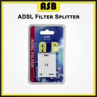 (1pc) ASB A115 ADSL FIlter Splitter with Surge Protector ( 061009082 )