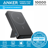 Anker MagGo Magnetic Wireless Charging 10000mAh Magsafe Powerbank with Kickstand, Compatible Only wi