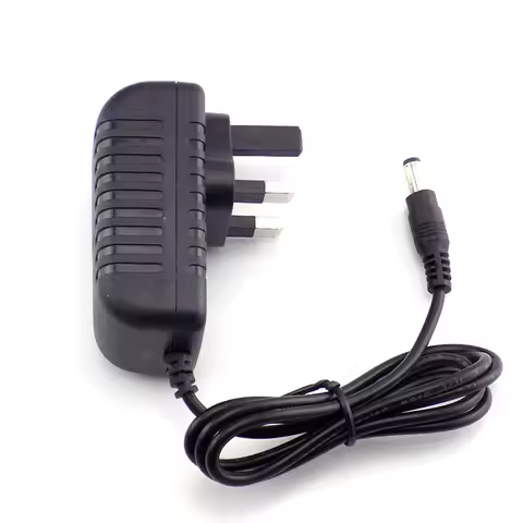 Universal 100-240V 12V 2A CCTV IP Camera LED Strip UK Plug Charger AC/DC Adapter Power Supply J17