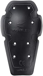 RS Taichi TRV077 Exorve CE (Level 2) Protector for Elbow/Knees, Pair, Black, Size: One Size Fits Most