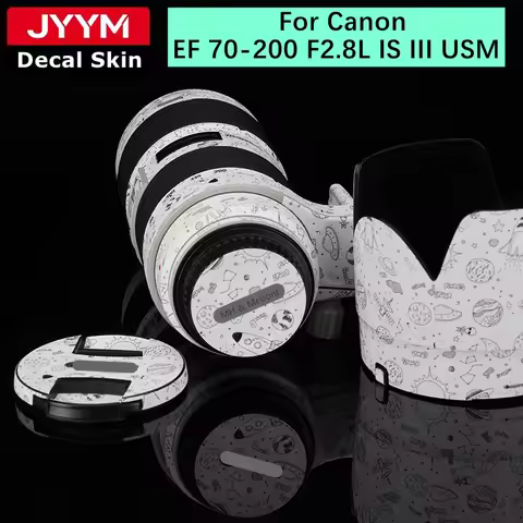 Customized Sticker For Canon EF 70-200mm F2.8 L IS III USM Lens Decal Skin Vinyl Wrap Protective Fil