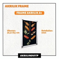 A1 Acrylic Poster Display Frame for Wall Menu - A1 Size