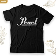 Pearl Drum Logo T-Shirt DISTRO CLOTHING TSHIRT