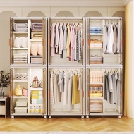 Large Wardrobe Adult Household Foldable Bedroom Simple Wardrobe Plastic Locker Toy Clothes Storage Cabinet