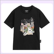 KBOY Men's T-shirt, Loose Form, Soft and Cool 4-Way Cotton Fabric - Enhance Style D27
