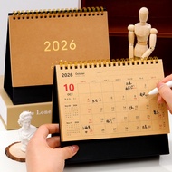 2026 Calendar Simple Style Retro Desk Calendar 2025 Calendar Creative Desktop Decoration 2026 Calend
