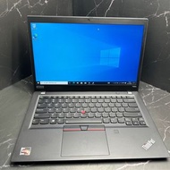 Lenovo Thinkpad  T495 14吋輕薄文書商務筆電/AMD Ryzen 5 PRO 3500U/8GB Ram/500GB SSD/文書電腦/鍵盤好打/Tpye C叉電/運作快速/No
