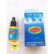 Chlorine Test Kit, Solution to Test Chlorine Concentration in Water for Aquariums and Aquariums