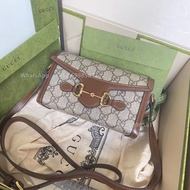 👏Gucci Horsebit 1955 橫版手機包 全實拍📸📸100% new🎁編號： ‎699296 92TCG 8563 古馳 手袋 手機袋 斜孭袋 斜挎包 斜咩袋 單肩包，Crossbody 