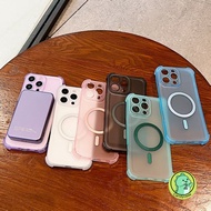 Magnetic Ice Mist Phone Case For Honor Power 2 Win 500 Pro X9D X7D X6C X5C Magic 8 Pro 5G 4G Matte C