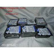 ✑♛▦LAPTOP HDD 2.5 LOW HEALTH 2ND HAND 5400RPM Internal Hard Drive Disk *Assorted Brand* {2nd Hand}