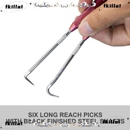 FKILA 2pcs Pick Tool Set for Car Auto Oil Seal, Car Vehicle Screwdrivers Oil Seal Driver Hook, Car R
