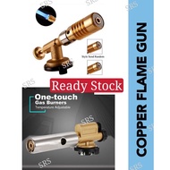 Portable Gas Torch Flame Gun Copper Flame Butane gas-Burner Lighter Heating Welding  BBQ Spray Gun T