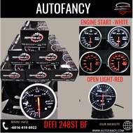 248 ST 60MM DEFI BF METER GAUGE RPM VOLT OIL WATER TEMP PRESSURE VACUUM BOOST WITH SENSOR
