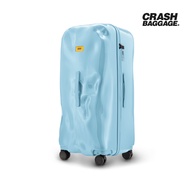 CRASH BAGGAGE กระเป๋าเดินทาง รุ่น TRUNK สีฟ้า ขนาด 31.4"