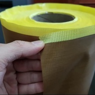 Ptfe teflon fabric sheet 0,13mm / Meter PTFE Fabric - Has Glue
