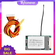 10S 36V 30A Lithium Battery Charge Board BMS 18650 Battery Balanced Protection Board Battery Protect