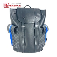 LOUIS VUITTON RI3270 Epi Damier 石墨 Christopher 小號背包