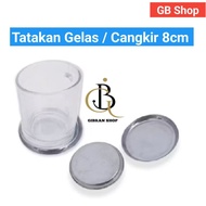 Coasters can be used as a 8 cm stainless steel cup lid