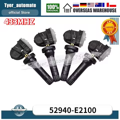 433MHZ Tire Pressure Monitor Sensor 52940-E2100 For Hyundai Creta [SU2] Tucson [NX4] Kia EV3 [SV1] N