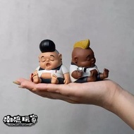 未開封過 UNBOX GENTLEMAN BABI CHUNK BABY 绅士肥仔 套装公仔全新現貨