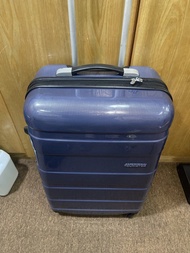 American Tourister 藍色行李箱 26inch can extend