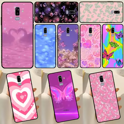 Y2K Aesthetic Case For Samsung Galaxy J7 J5 J3 2017 A3 A5 2016 A6 A8 J8 A9 2018 J4 J6 Plus Phone Cov