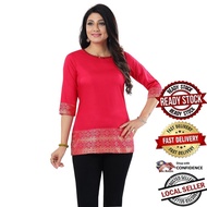 Kurti women indian new design cotton kurti tops indian women kurtis with pants kurti muslimah Kurti 