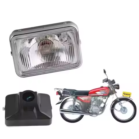 12V 35W Motorcycle Headlight Headlamp Head Light For HONDA Lifan ZJ125 ZJ150 CG125 CG150 CG200 125cc