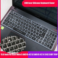 Acer Silicone Keyboard Cover laptop Keyboard Protector 15.6inch For Acer Nitro 5 AN515-42 52 AN515 42 51 51EZ 51BY 791P Keyboard film