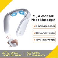 Jeeback Cervical Spine Neck Massager G3 / G2 Wireless Neck Massager Heat Function 4 electrode massag