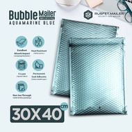 amplop bubble mailer bubble packing aquamarine blue 30x40 envelope
