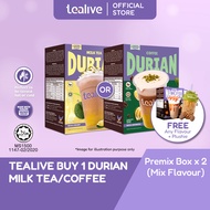 [Combo] Tealive Durian Milk Tea 6s x 25g + Plushie