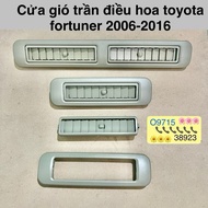 Toyota fortuner 2006-2016 air conditioner ceiling air vents can buy blades to replace 4 air vents on