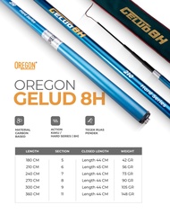 Joran Tegek Oregon gelud 8H action kaku bahan carbon