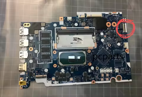 NM-D031 For Lenovo Ideapad V17-IIL 82GX MTM 82GX0019IX 3-17IIL05 Laptop Motherboard i5-1035G1 4GB