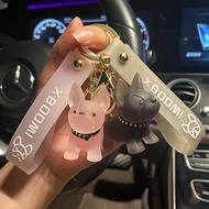 [Hard To welcome CNY] Super cute uncle keychain for XBoom - Solid dog keychain