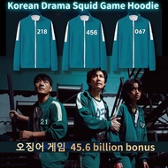 Squid Game Korean T Shirt Li Zhengjae Jacket 456 218 067 Hoodie Clothes Halloween Cosplay Costume