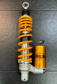 ohlins โช๊คหลัง โอลิน แก๊สแท้ สำหรับ LEAD - GIORNO - GRAND FILANO ความสูง 320 มิล ปรับรีบาวน์ ปรับสปริงเเข็งอ่อนได้