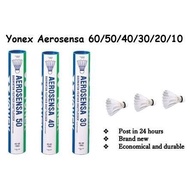 GOOD QUALITY Badminton Shuttlecock Aerosensa AS60 AS50 AS40 International Grade Good Quality Feather