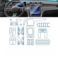 For Mercedes-Benz C-Class C260L 2022 Central Control Navigation Instrument Screen TPU Interior Prote
