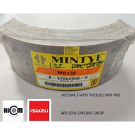 Hicom 4.3 MTB170/Isuzu NPR PRO front/Rear Brake Lining(Mintye)