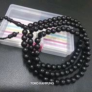 TASBIH KAYU 99, TERAS GEMUNGGAL 11mm