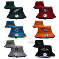 Football Team Hat Sun Protection Embroidered Hat Sun Hat Long Team Fisherman Hat Eagles Saints Chief